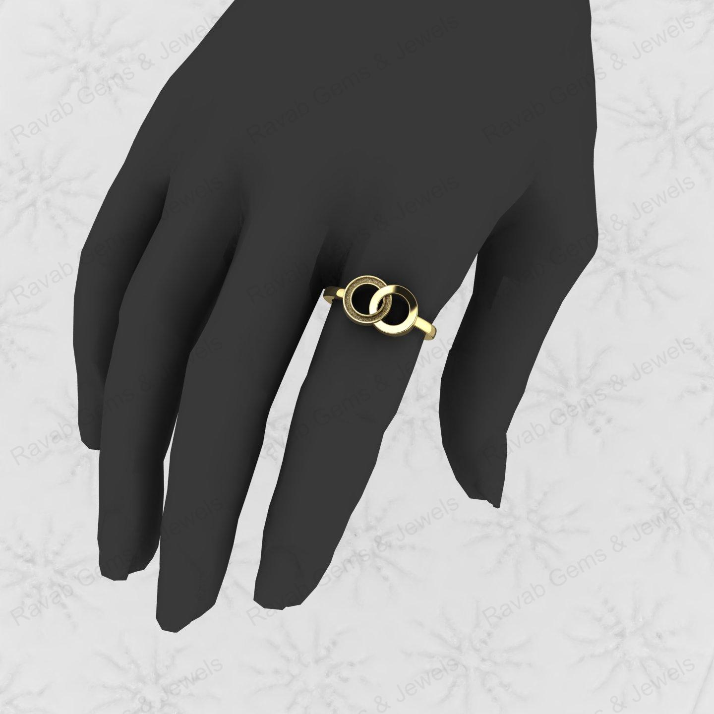 Awesome Quality 925 Silver Unique Double Circle Semi Mount Blank Setting Infinity Design Ring for Breastmilk Keepsake Jewelry
