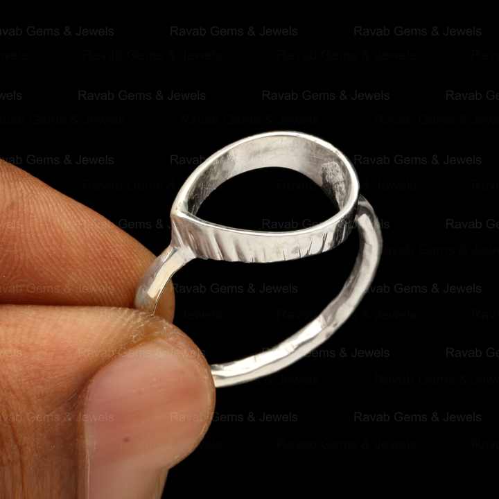 2024 Wholesale Semi Mount Wedding Engagement Ring Claw Blank Prong Setting Base 3mm Round for Breastmilk & Keepsake DIY Jewelry (Copy)