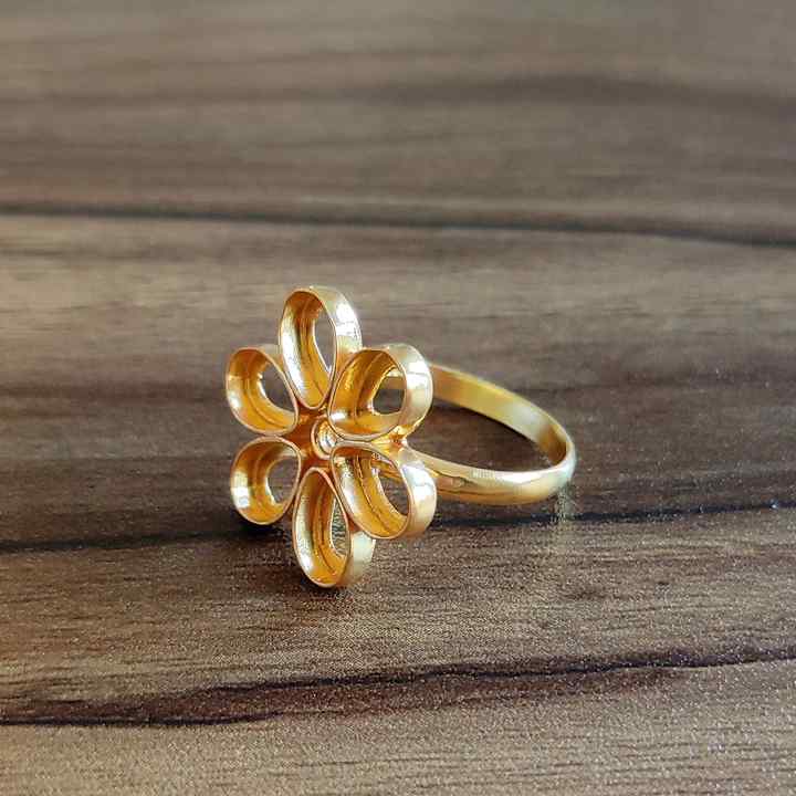 Top Quality Genuine 925 Silver Pear Cup 6x4mm Flower Semi Mount Blank Bezel Setting Ring DIY Jewelry Making Findings Components