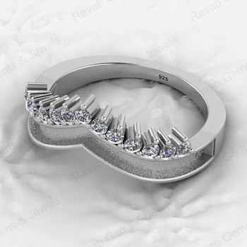 925 Sterling Silver Semi Mount Ring High Quality Princess Crown Design Resin Ashes Cremations Jewelry Findings Work Jewelry