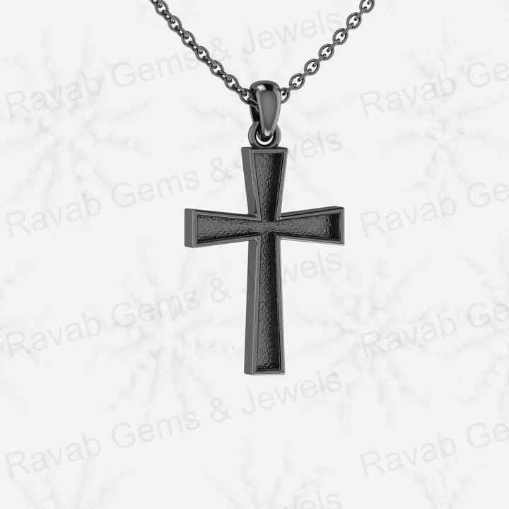Top Selling Genuine 925 Sterling Silver Cross Semi Mounting Blank Bezel Charm Pendant Setting for Findings Jewelry Components