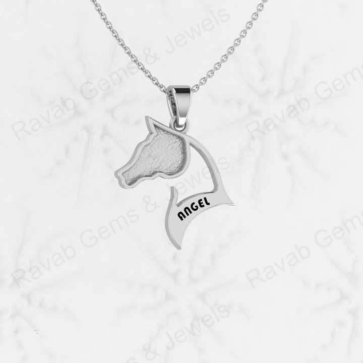 Best Quality Genuine 925 Sterling Silver Running Horse Charm Pendant Semi Mount Blank Setting Good for Resin DIY Jewelry