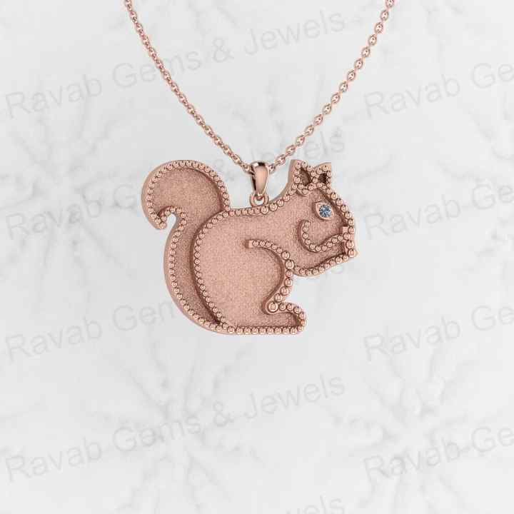 Best Selling 925 Sterling Silver 32x25mm Vintage Squirrel Semi Mounting Setting Charm Pendant for Resin Ashes Keepsake Jewelry