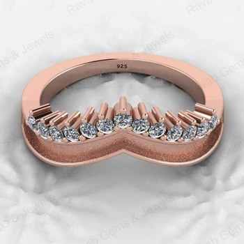 925 Sterling Silver Semi Mount Ring High Quality Princess Crown Design Resin Ashes Cremations Jewelry Findings Work Jewelry