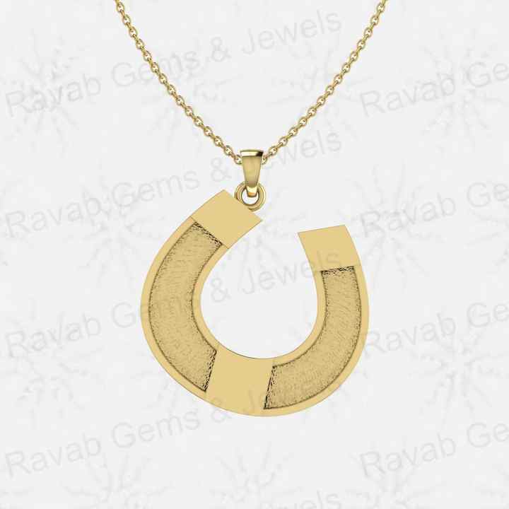Genuine 925 Silver Horseshoe Semi Mounting Charm Pendant Setting for Resin Breastmilk Ashes Memorial Jewelry Findings Components