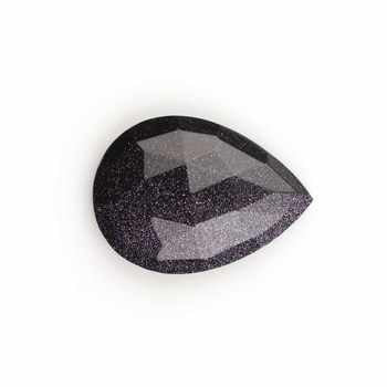 High Quality 16x22mm Natural Turquoise Galaxy Blue Goldstone Loose Pear Shape Briolette Smooth Faceted for Jewelry Making