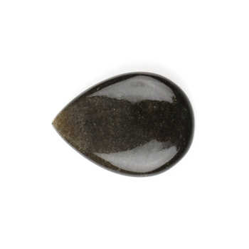 Top Selling 16x22mm Natural Black Obsidian Briolette Palm Smooth Polished Loose Gemstones for Jewelry Making Excellent Quality