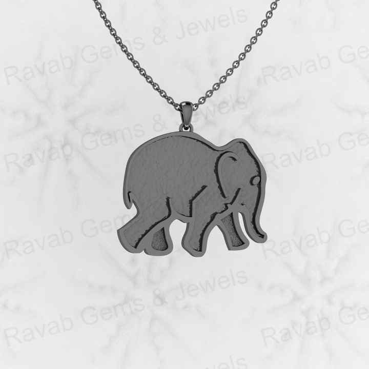 Genuine 925 Sterling Silver 25x30mm Baby Elephant Lover Semi Mount Blank Setting Charm Pendant for Jewelry Findings Components