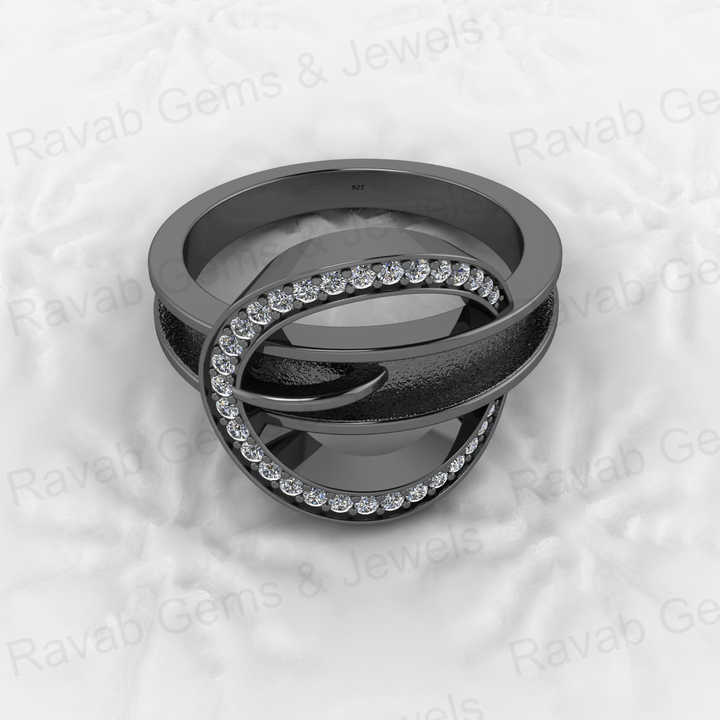 Genuine 925 Solid Sterling Silver 3mm Round Semi Mount Blank Setting Swirl Ring for Breastmilk & Keepsake Resin Ceramic Jewelry