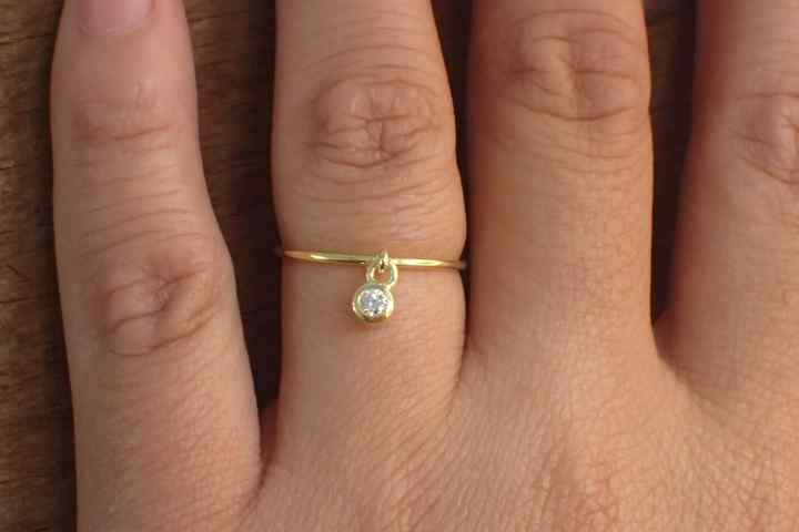 Valentine Sale Top Quality 925 Sterling Silver 5mm Lab Created Diamond Vermeil Eternity Bezel Setting Solitaire Ring for Women