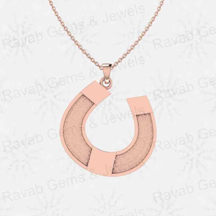 Genuine 925 Silver Horseshoe Semi Mounting Charm Pendant Setting for Resin Breastmilk Ashes Memorial Jewelry Findings Components