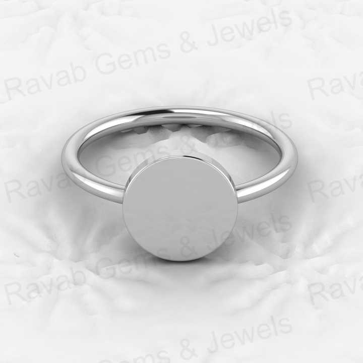 Top Selling Solid 925 Silver 10mm Circle Eternity Band Gold Vermeil Personalized Name Engraved Women's Dainty Ring Fine Jewelry