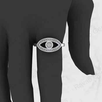925 Sterling Silver 4mm Round Marquise CZ Semi Mount Band Ring Attractive Work Keepsake Good Ashes Jewelry Findings Components