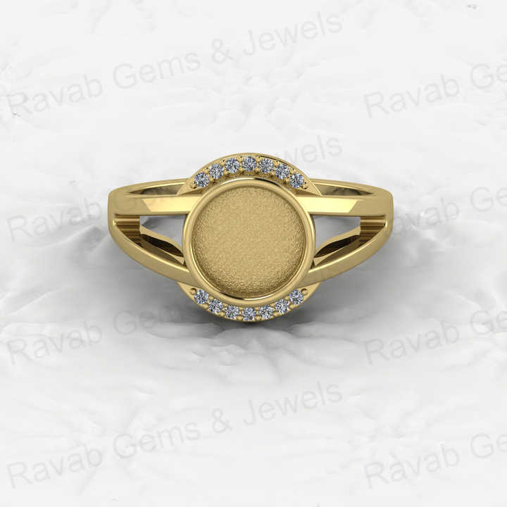 Best Quality 925 Silver 8mm Blank Bezel Cup Braided Ring Cabochon Setting CZ DIY Breast Milk Jewelry Findings Premium Components