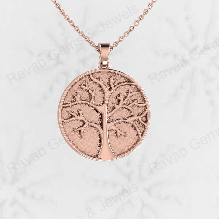 Genuine 925 Sterling Silver Life of Tree 25mm Semi Mount Blank Setting Charm Pendant Good for Ashes & Resin Work Breastmilk
