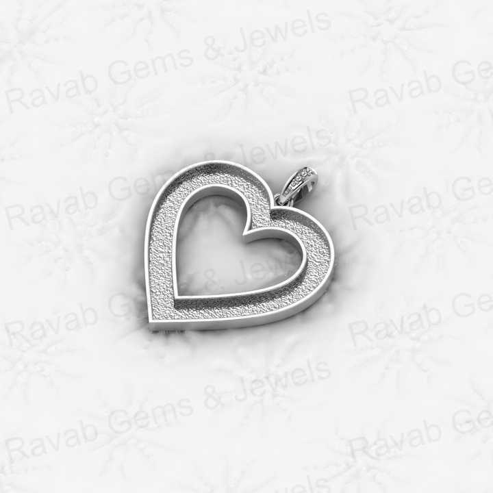 New Arrival 925 Sterling Silver 30x30mm Heart Semi Mount Blank Pendant Good Resin Work Memorial Jewelry Findings Components