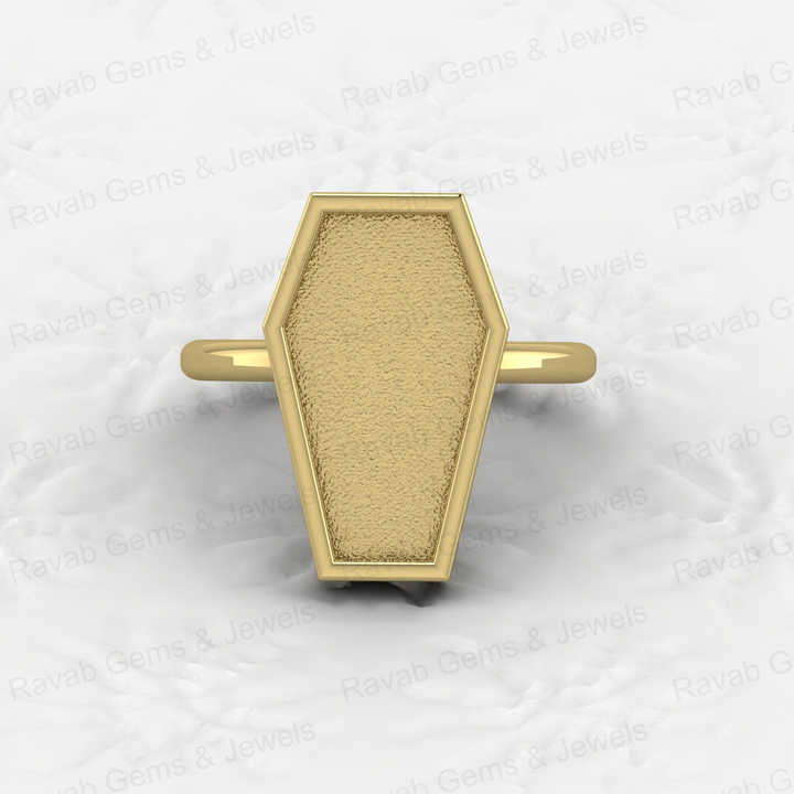 Genuine 925 Sterling Silver 10x17mm Coffin Bezel Collet Cup Semi Mount Ring Setting for Resin Ashes Jewelry Findings Components