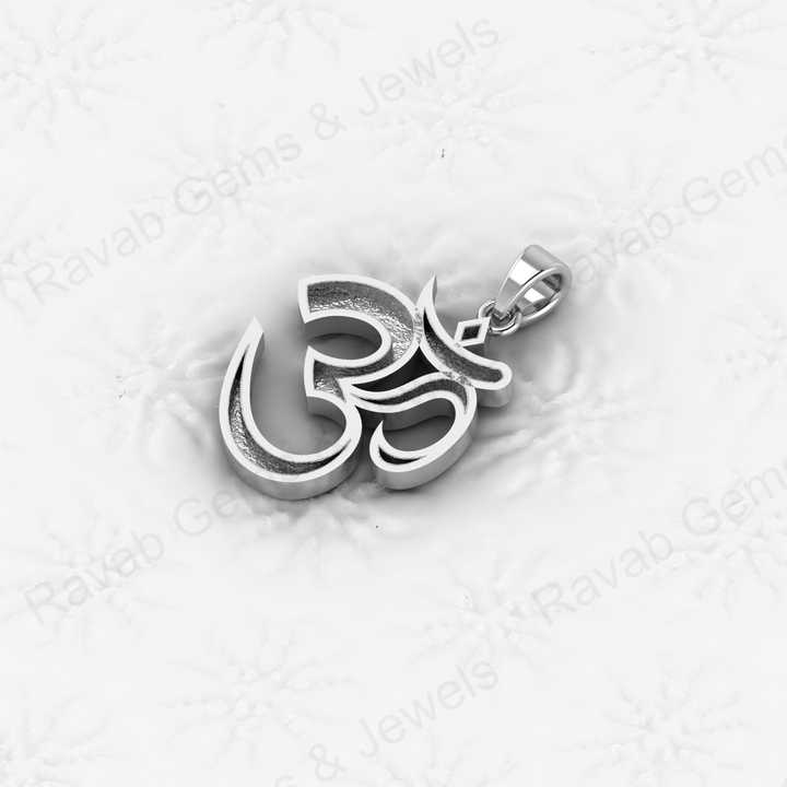 Best Quality Genuine 925 Sterling Silver OM Hindu Religious Charm Pendant Semi Mount Blank Setting Good for Resin DIY Jewelry