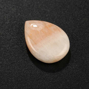 16x22mm Natural Polished Light Pink Scolecite Briolette Calibrated Size Loose Gemstones for Jewelry Making Smooth Scolecite