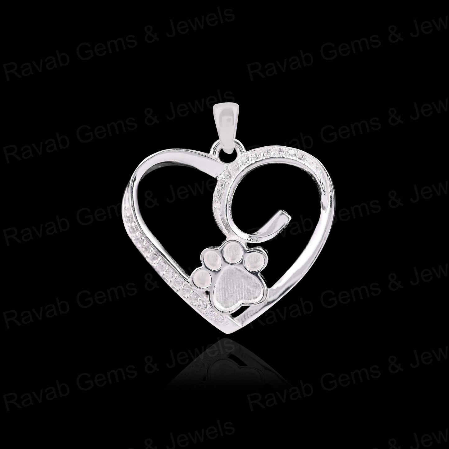 Best Quality 925 Silver 20mm Half Round With Zircon Charm Blank Bezel Mount Pendant Setting Breastmilk DIY Keepsake Jewelry