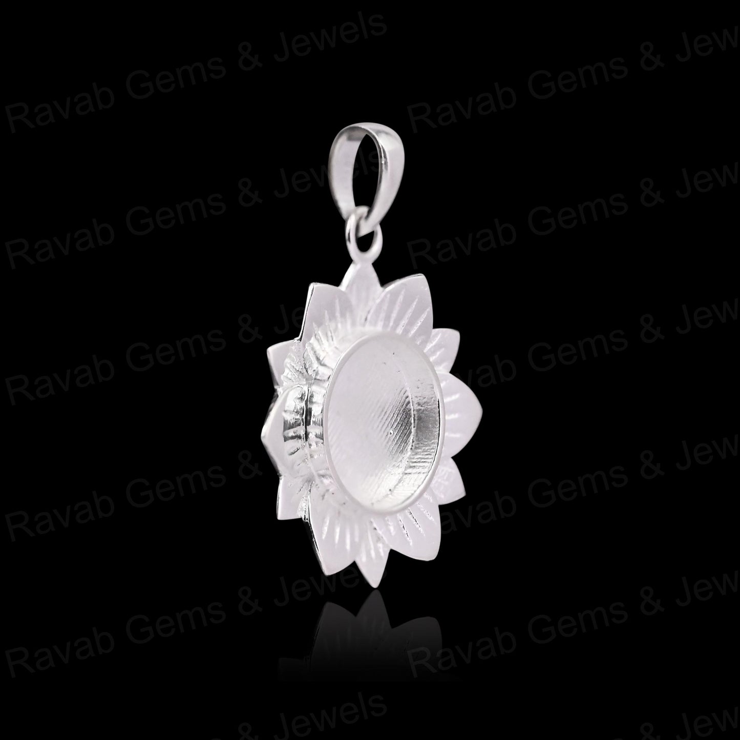 New Arrival 925 Silver 22x9mm Mickey Mouse Face Key Semi Mount Blank Charm Pendant CZ Setting for Jewelry Findings & Components (Copy) (Copy) (Copy)