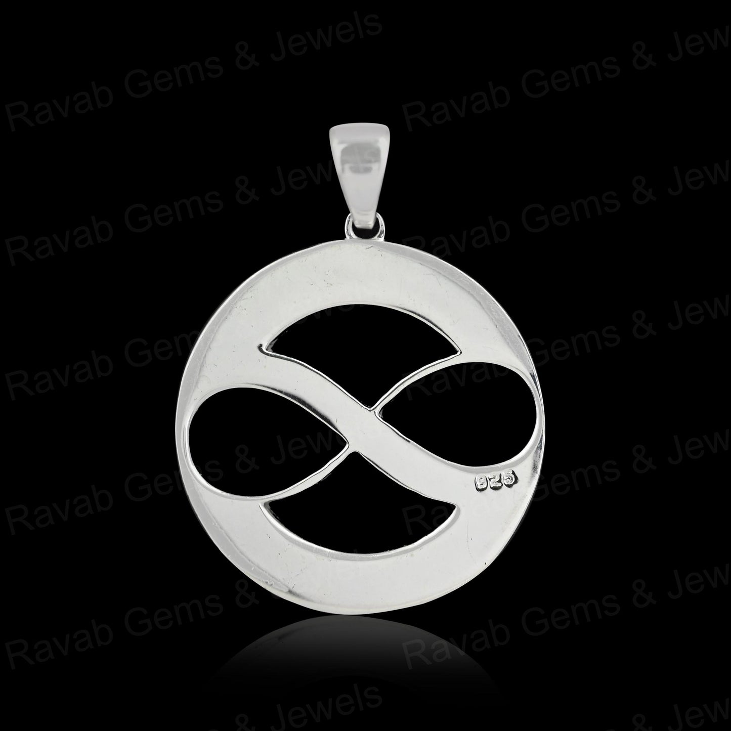 Genuine 925 Sterling Silver 8mm Heart With Angel Wings Semi Mounting Pendant Blank Setting for Resin & Ashes Work DIY Jewelry