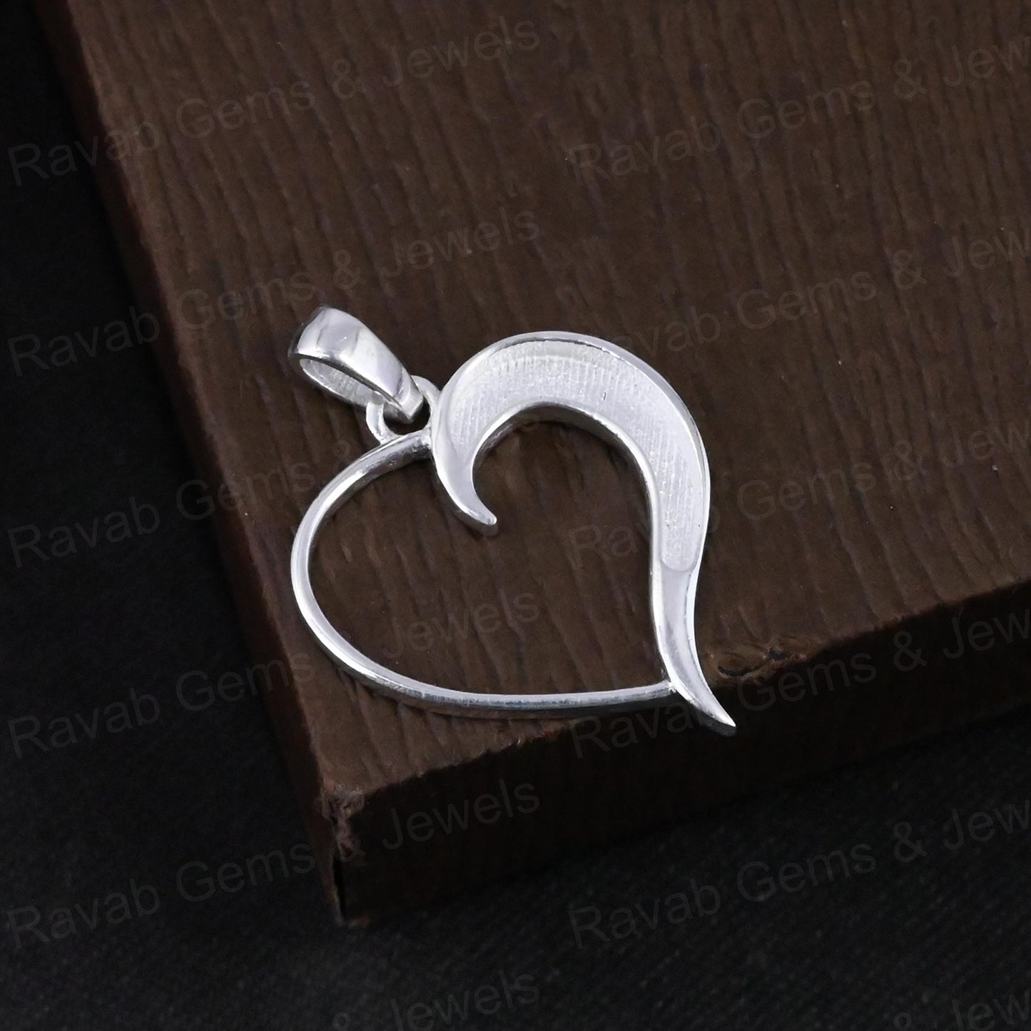 Best Quality Custom Jewelry Silver 20mm Heart Charm Blank Bezel Semi Mount Pendant Keepsake Breastmilk Jewelry for Resin & Ashes