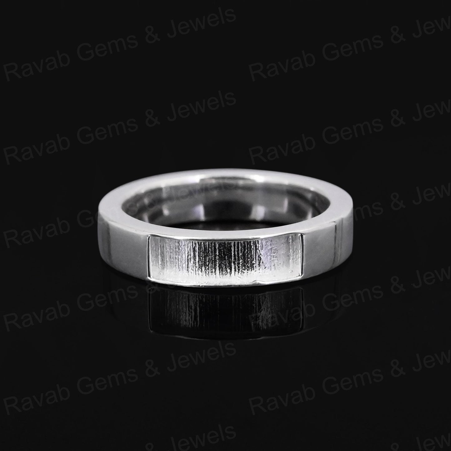 925 Sterling Silver Rectangle Blank Setting 8x10mm Semi-Mount Blank Setting Ring Good For Resin & Ashes Work Keepsake Fine Jewelry (Copy)