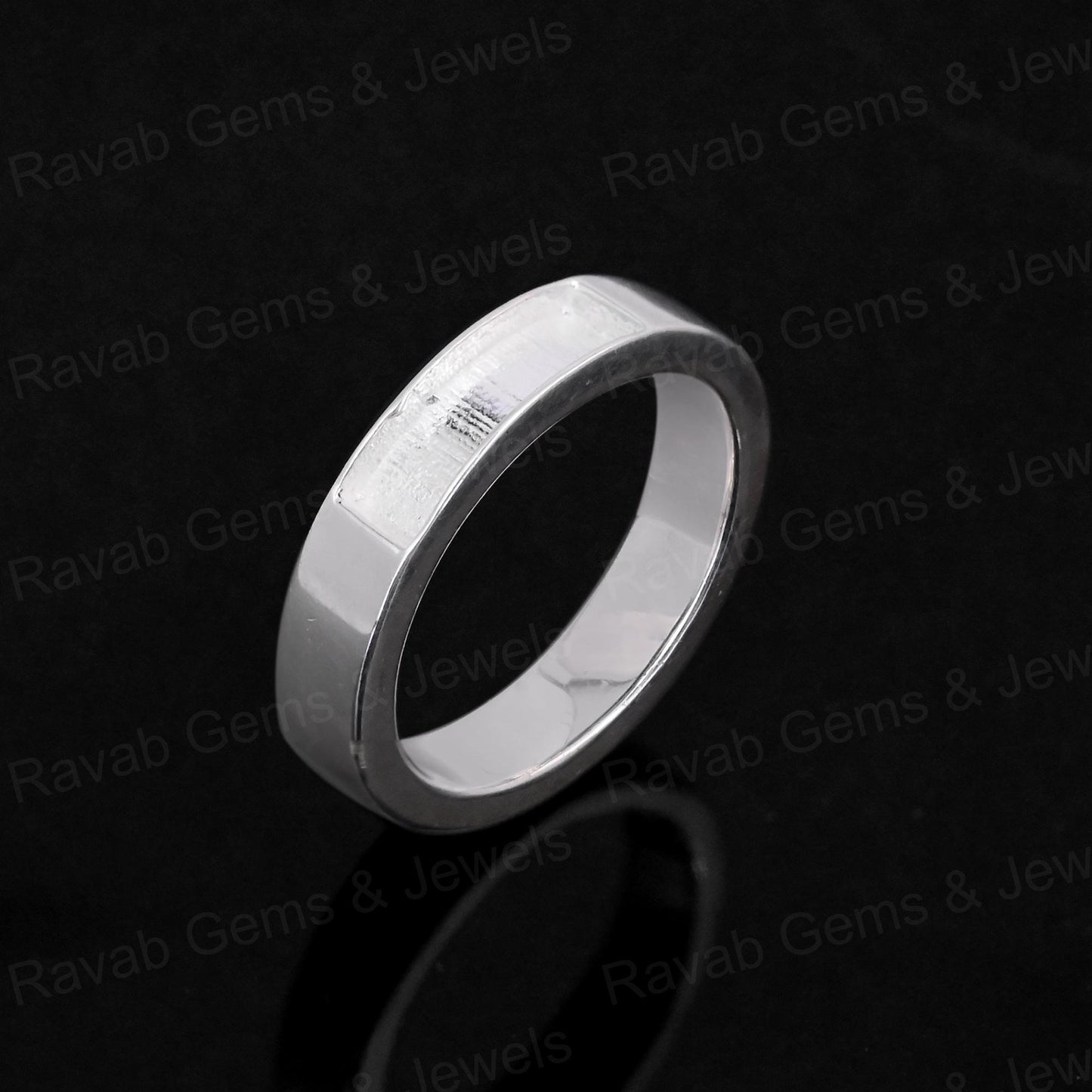 925 Sterling Silver Rectangle Blank Setting 8x10mm Semi-Mount Blank Setting Ring Good For Resin & Ashes Work Keepsake Fine Jewelry (Copy)