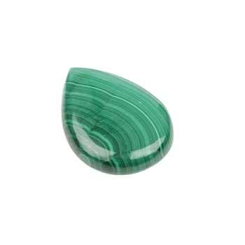 High Quality 16x22mm Natural Polished Green Malachite Quartz Healing Smooth Pear Shape Briolette Calibrated Loose Gemstones for