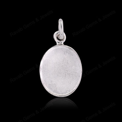 Superb 925 Sterling Silver 10x14mm Oval Bezel Setting Semi Mount Blank Setting Good Ashes Resin Work Jewelry Findings Components