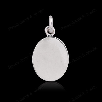 Superb 925 Sterling Silver 10x14mm Oval Bezel Setting Semi Mount Blank Setting Good Ashes Resin Work Jewelry Findings Components