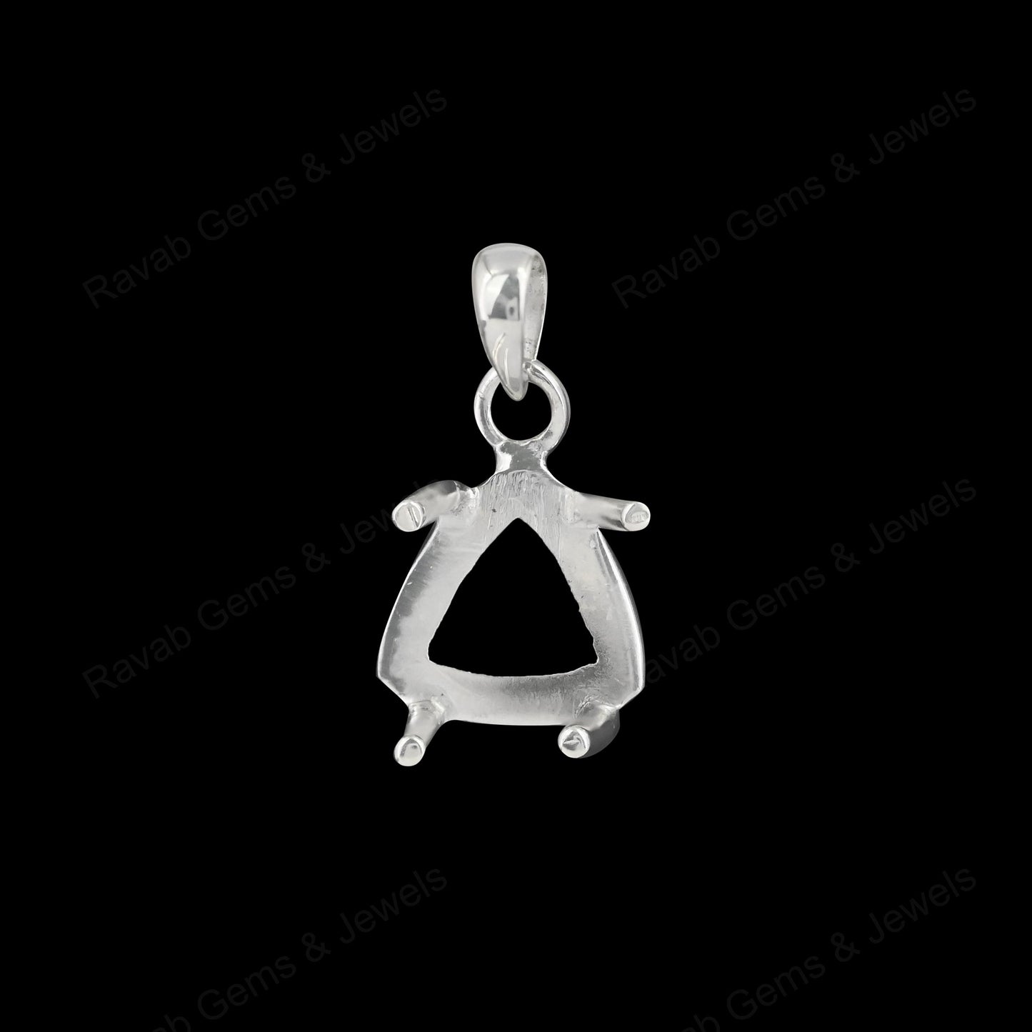 Superb 925 Sterling Silver 10mm Round Shape Semi-Mount Blank Setting Ring Good For Ashes & Resin Fill Keepsake DIY Fine Jewelry