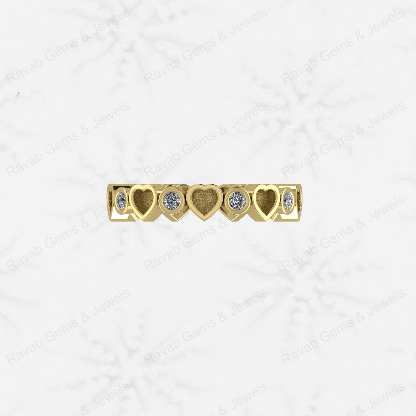 New Arrival Genuine 925 Silver 3mm Heart With CZ Semi Mount Blank Setting Ring for Breastmilk & Keepsake Customized Jewelry