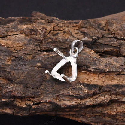 Superb 925 Sterling Silver 10mm Round Shape Semi-Mount Blank Setting Ring Good For Ashes & Resin Fill Keepsake DIY Fine Jewelry