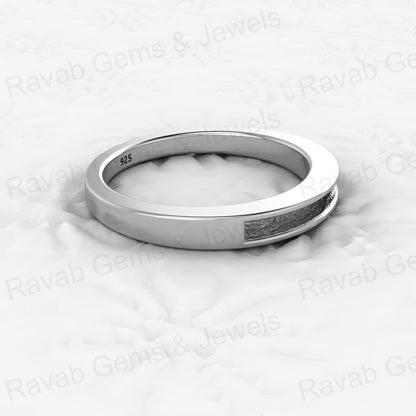 Top Quality Solid 925 Sterling Silver 18k Gold Filled Semi Mount Ring Good for Ashes & Resin Work Breastmilk Keepsake Jewelry