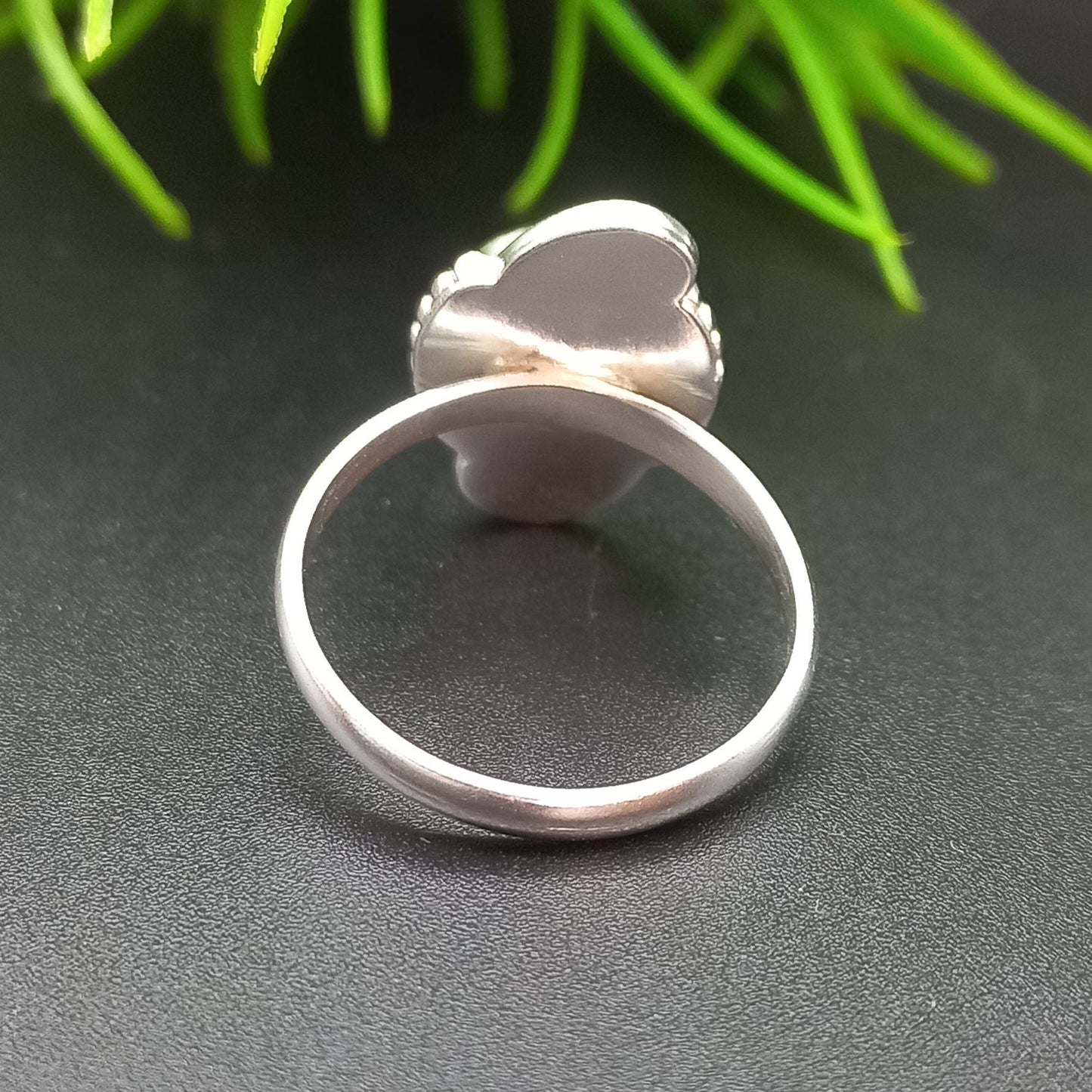 Solid 925 Sterling Silver Bezel Cup Close Blank Ring Semi-Mount Blank Setting Ring Good For Resin & Ashes Work Keepsake Jewelry