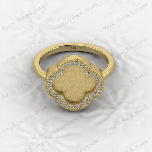 Superb Quality 925 Silver Oval 9x12mm Semi Mount Blank Setting Ring for Gemstone Good for Ashes & Resin Work Breastmilk Jewelry