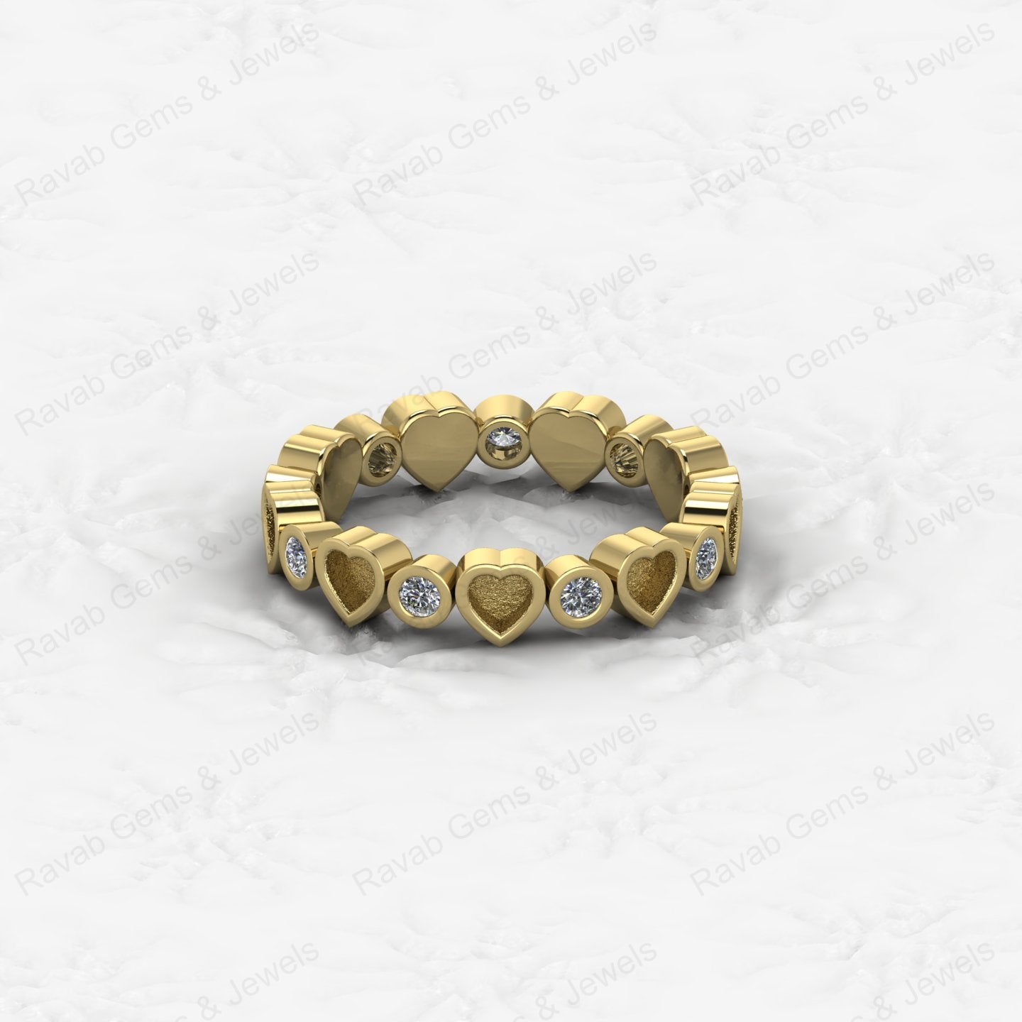 New Arrival Genuine 925 Silver 3mm Heart With CZ Semi Mount Blank Setting Ring for Breastmilk & Keepsake Customized Jewelry