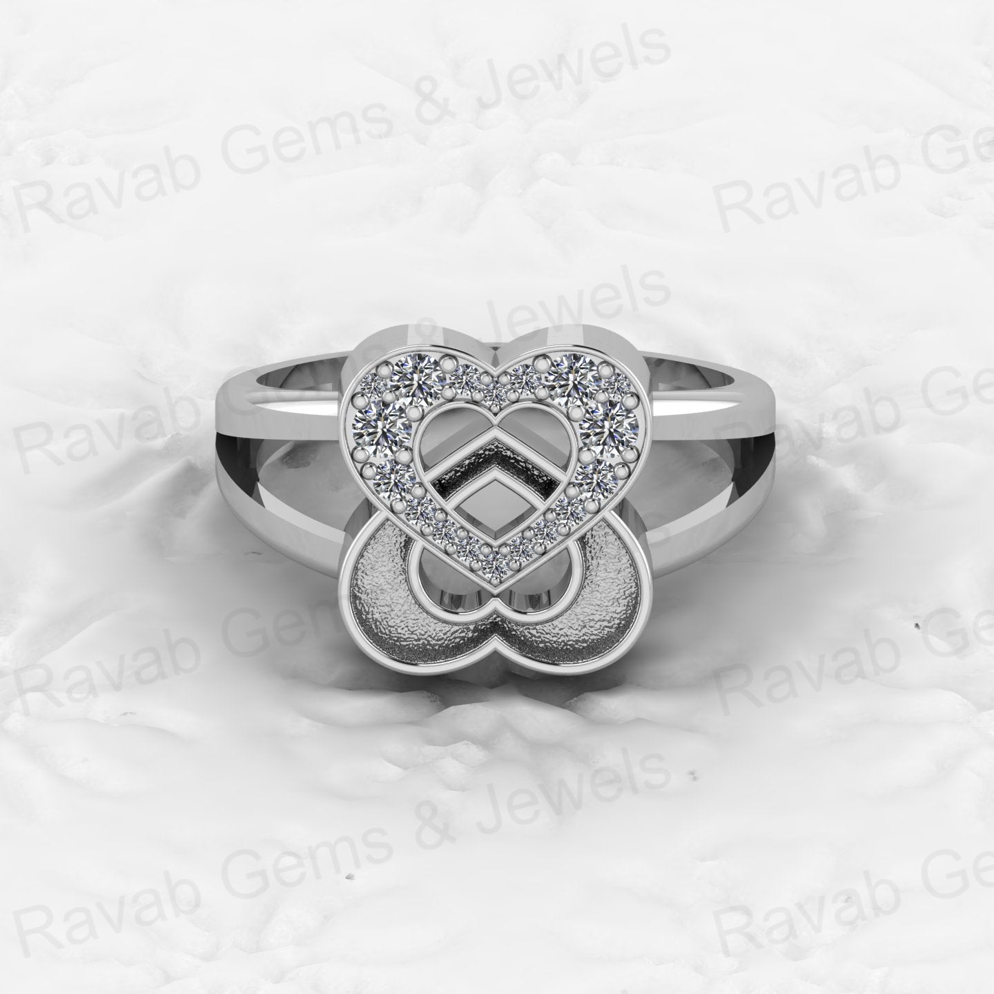 Top Quality Solid 925 Sterling Silver 18k Gold Filled Semi Mount Ring Good for Ashes & Resin Work Breastmilk Keepsake Jewelry