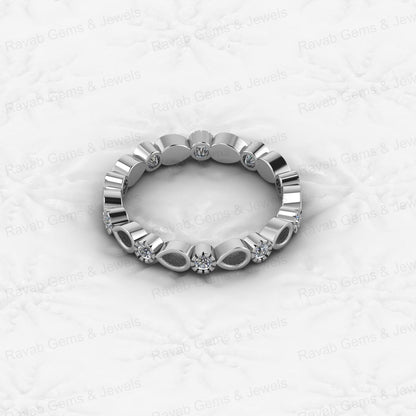 High Quality 925 Sterling Silver 2x3mm Pear Shape With CZ Semi Mount Blank Setting Ring for Breastmilk Jewelry Genuine Material