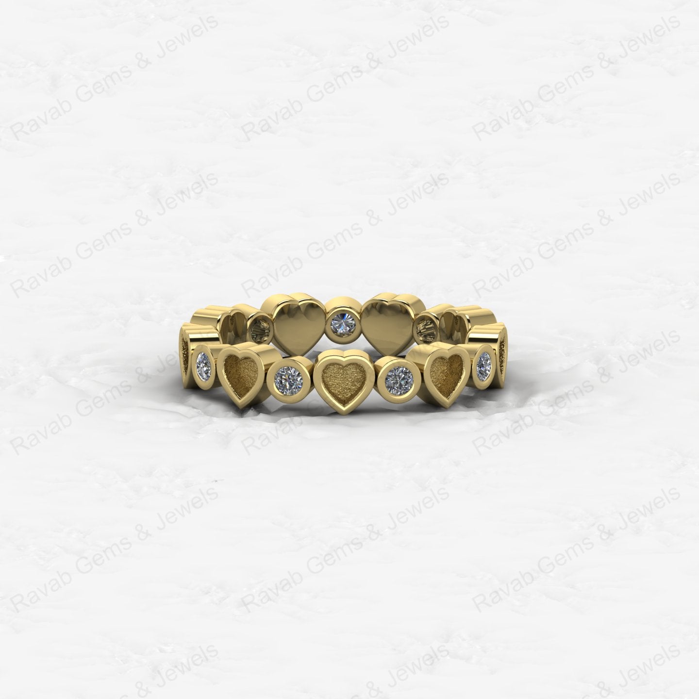 New Arrival Genuine 925 Silver 3mm Heart With CZ Semi Mount Blank Setting Ring for Breastmilk & Keepsake Customized Jewelry