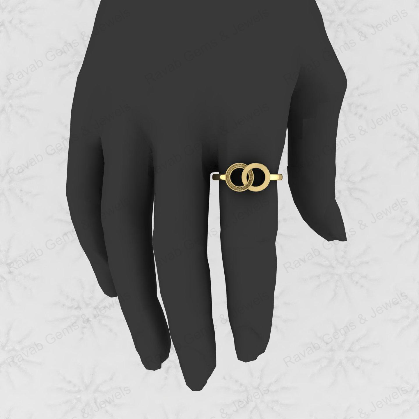 Awesome Quality 925 Silver Unique Double Circle Semi Mount Blank Setting Infinity Design Ring for Breastmilk Keepsake Jewelry