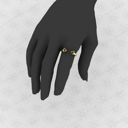 High Quality Genuine 925 Sterling Silver 5mm Trillion Black Setting Ring Handmade Ashes Resin Work Jewelry Finding