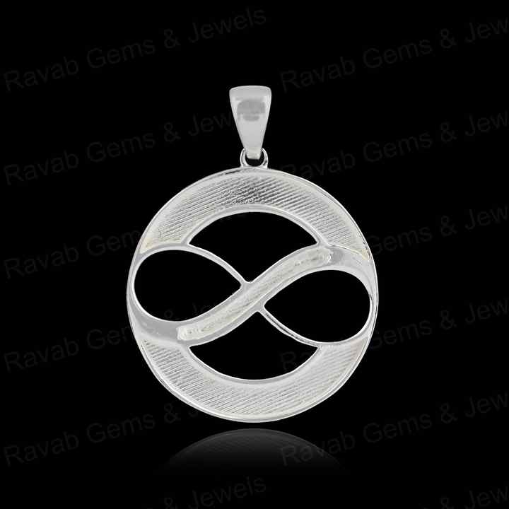 High Quality 925 Silver 25mm Circle Charm Pendant Infinity Setting Resin Ashes Keepsake Breast Milk Jewelry Findings Components