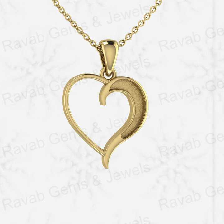 Genuine 925 Sterling Silver 20x20mm Heart Shape Blank Bezel Charm Pendant Setting for Resin & Ashes Breastmilk Keepsake Jewelry