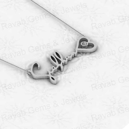 Best Selling Personalized Custom Name Genuine 925 Sterling Silver 20x44mm Blank Base Charm Pendant Setting for Keepsake Jewelry