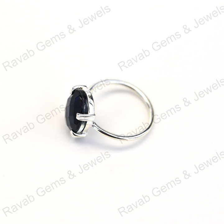 Solid 925 Sterling Silver Manmade Abalone Quartz Doublets Oval Checker Cut Prong Setting Ring for Women Handmade Jewelry