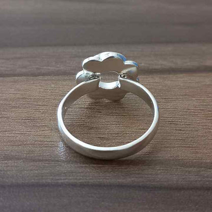 Genuine 925 Sterling Silver 10MM Round Shape Semi-Mount Blank Setting Good For Ashes & Resin Fill Keepsake DIY Fine Jewelry