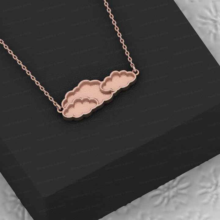 Top Quality 925 Silver Cloudy Sky Collet Cup Blank Semi Mount Charm Pendant Necklace Setting Ashes Resin Jewelry Findings